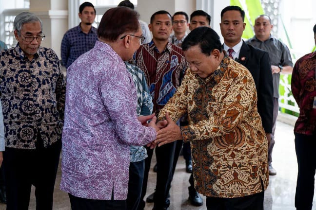 Temui Perdana Menteri (PM) Malaysia, Menhan Prabowo ke Malaysia