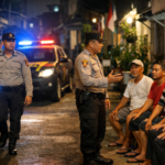 Cooling System dan Patroli Wilayah, Polisi Ajak Warga RW 01 Johar Baru Jaga Kamtibmas