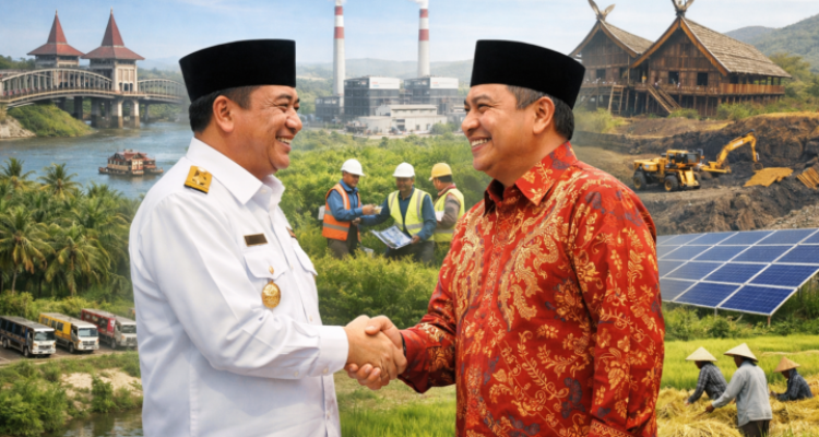 Gubernur Kalsel dan Gubernur Kalteng Sepakat Tingkatkan Kerjasama Pembangunan Daerah