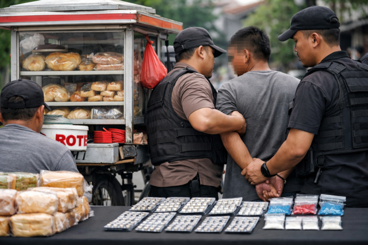 Kedok Jual Roti Keliling di Balik Pria Bogor Jajakan Obat Keras