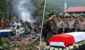 Kronologi Jatuhnya Helikopter PK-CFX di Kalbar dan Upacara Hari Kesadaran Nasional di Polres Sumedang