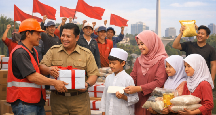 May Day 2026, Pemkot Jakbar Salurkan 550 Bantuan Sosial dan Santunan Yatim ‎