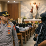Kapolres Metro Jakarta Utara Tinjau Pengamanan Ibadah Kenaikan Isa Almasih di Gereja St. Yohanes Bosco