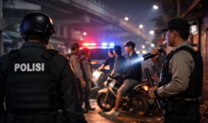 Polsek Koja Gelar Patroli KRYD “Jaga Jakarta”, Antisipasi Tawuran dan Kejahatan Jalanan