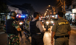 Antisipasi Kejahatan, Koramil 04/Jati Asih Bersama Polri dan Satpol PP Pantau Kamtibmas Malam Hari Featured Image Antisipasi Kejahatan, Koramil 04/Jati Asih Bersama Polri dan Satpol PP Pantau Kamtibmas Malam Hari