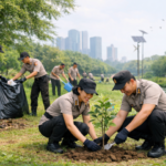 Polres Metro Jakarta Utara Gelar Green Policing, Perkuat Kepedulian terhadap Lingkungan