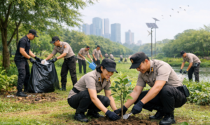 Polres Metro Jakarta Utara Gelar Green Policing, Perkuat Kepedulian terhadap Lingkungan Featured Image Polres Metro Jakarta Utara Gelar Green Policing, Perkuat Kepedulian terhadap Lingkungan