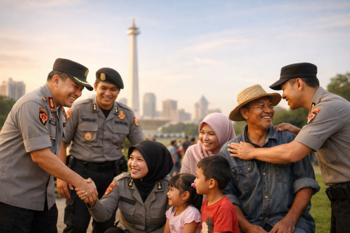 Polri Perkenalkan Tagline Baru “Polisi Bersama Masyarakat”, Tegaskan Arah Pengabdian yang Berorientasi pada Rakyat